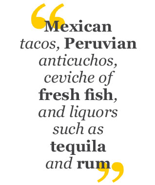 Quote mexican tacos and fresh fish