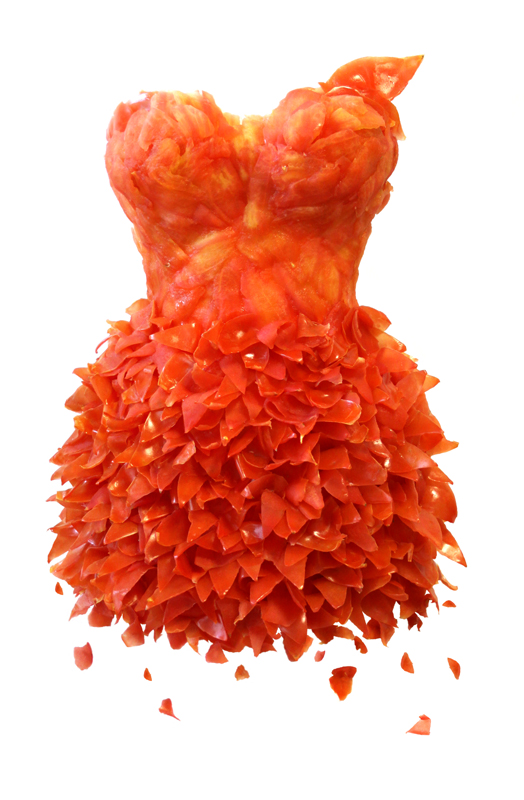 Yenjou Sung tomatoes dress