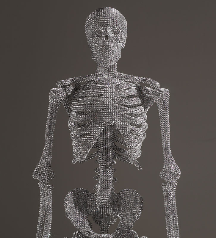 NicolaBolla Swarovski skeleton