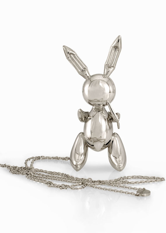 Jeff Koons_Rabbit necklace_ ph credits Sherry Griffin