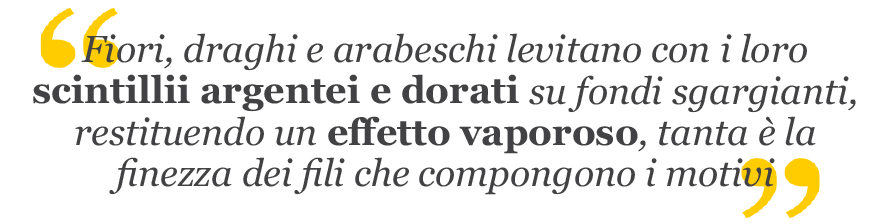 quote fiori draghi arabeschi