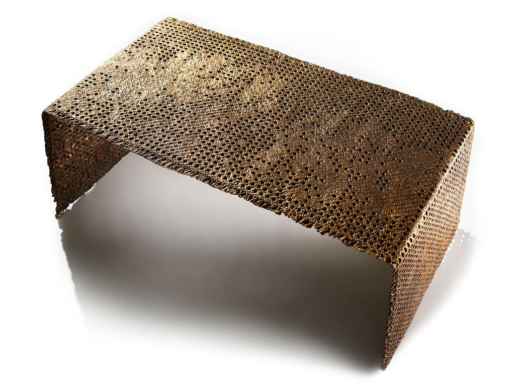 coffee bronze table by osanna visconti