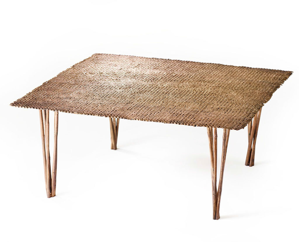 bronze table by osanna visconti