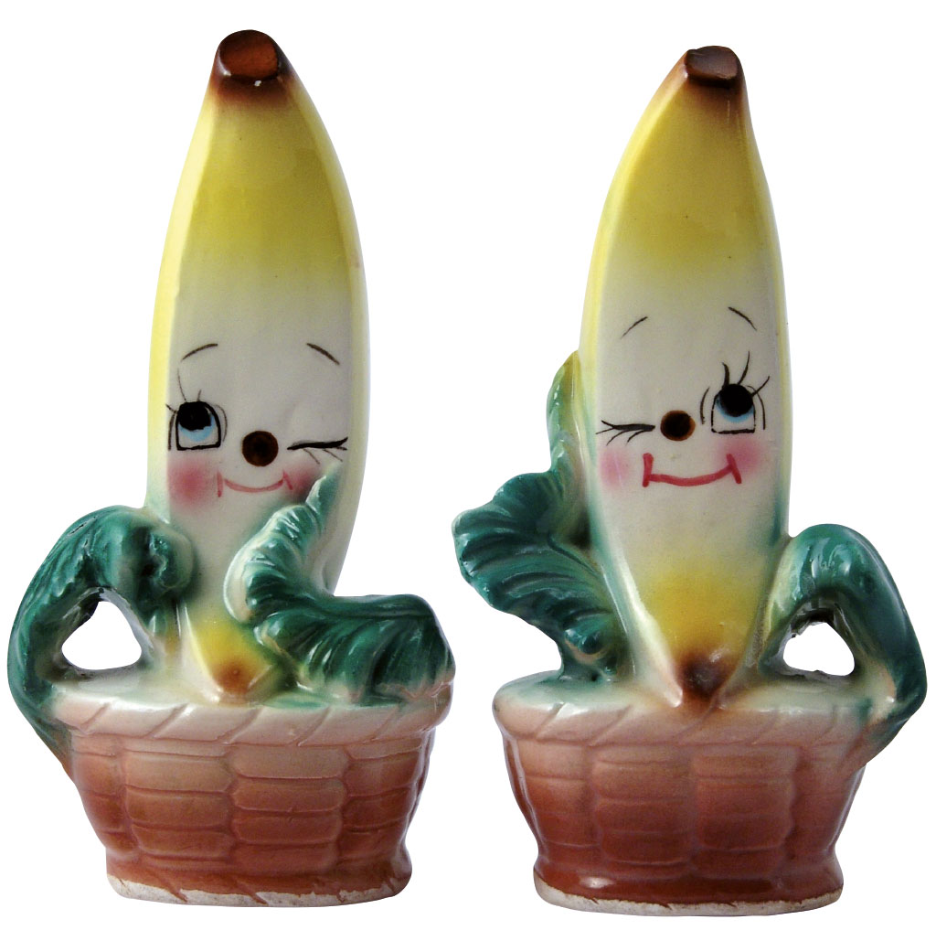 banana couple salt and pepper