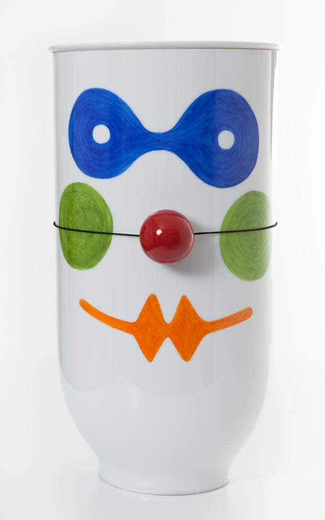 Pierre Charpin, Marbles & Clowns, Galerie kreo, Londra. Vaso Pepi.