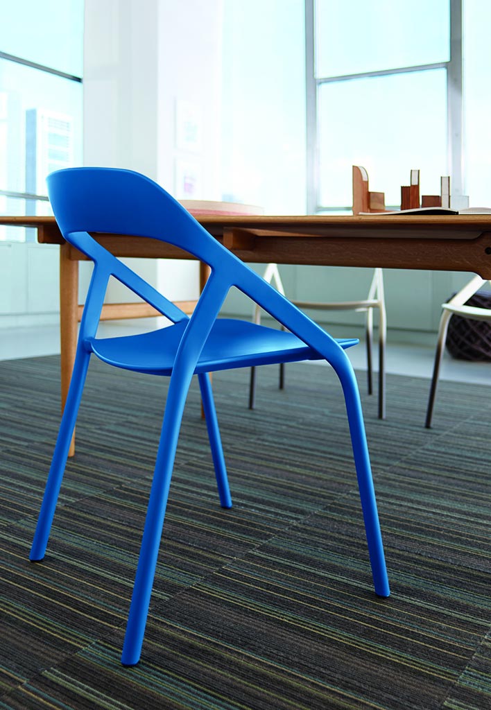 Micheal Young blue chair