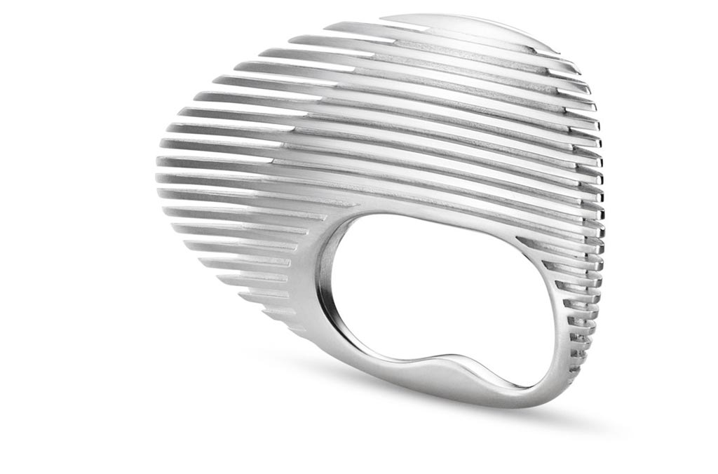 03. Lamellae Double Ring_Cuff_GEORG JENSEN_ZAHA_HADID