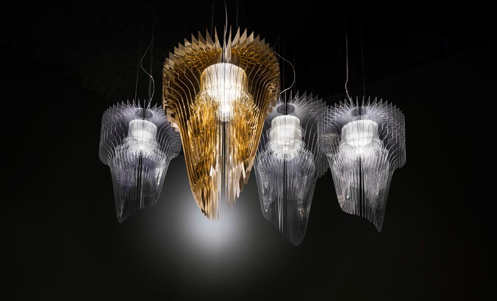 Aria Collection by Zaha Hadid for Slamp