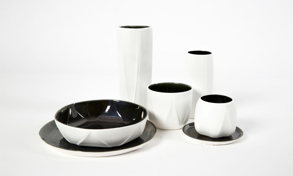 Rim Vessels Black Set